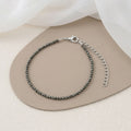 Raw Pyrite Anklet