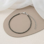 Raw Pyrite Anklet