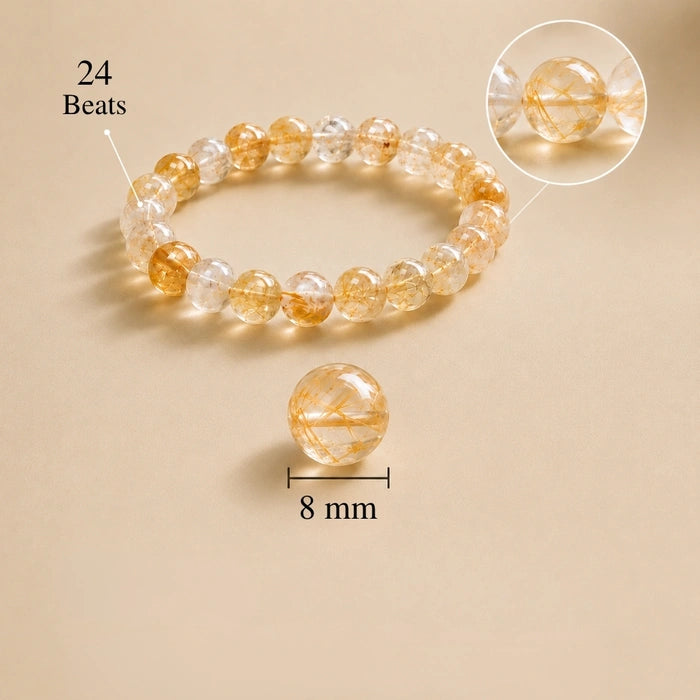 Money Attraction Citrine Bracelet