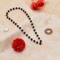 Silver Capped Karungali Mala