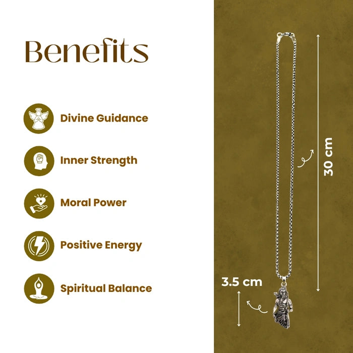 Lord Ram Pendant with Chain