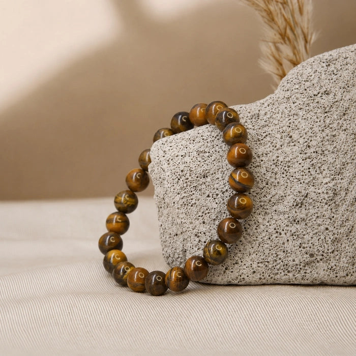 Courageous Tiger Eye Stone Bracelet