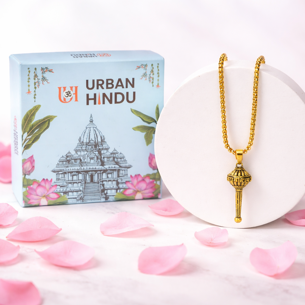 Gada Pendant with Chain