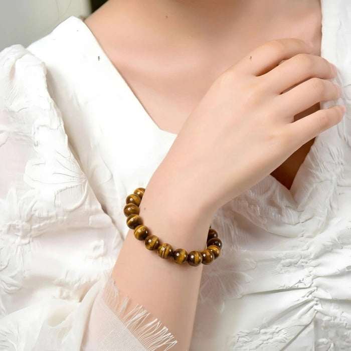 Courageous Tiger Eye Stone Bracelet
