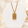 Shree Ram Gold Plated Pendant