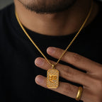 Shree Ram Gold Plated Pendant